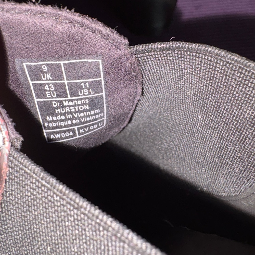 Dr. Martens Cherry Red Hurston Chelsea Boot - Picture 2 of 12